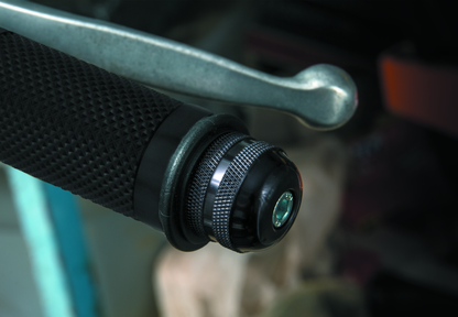 BikeMaster Anti-Vibration Bar Ends - 1in - Black 261316 261316 User 1