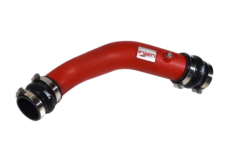 Injen Aluminum Intercooler Pipe Upgrade Wrinkle Red SES1582ICPWR Photo - Unmounted