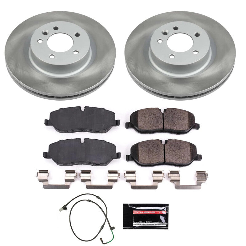 PowerStop Power Stop 05-09 Land Rover LR3 Front Semi-Coated Rotor Kit SC4615 SC4615 Photo - Primary