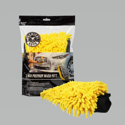 Chemical Guys Three-Way Premium Microfiber Wash Mitt (P12) MIC494 MIC494 User 1