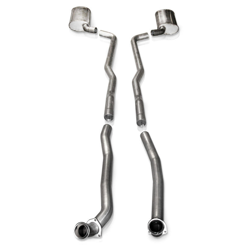 Stainless Works 1964-67 Corvette Exhaust BB Standard Trans 2-1/2in Factory Connect V6414100S V6414100S Photo - Primary
