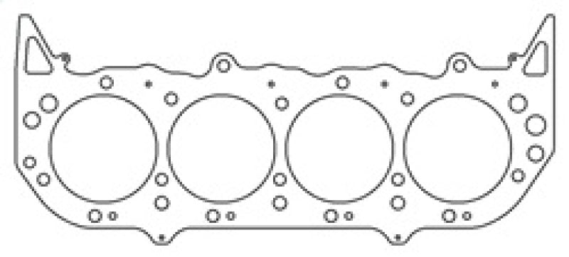 Cometic Head Gasket w/ Round Bores Bore: 4.375in x .040in C5759-040 Photo - Unmounted