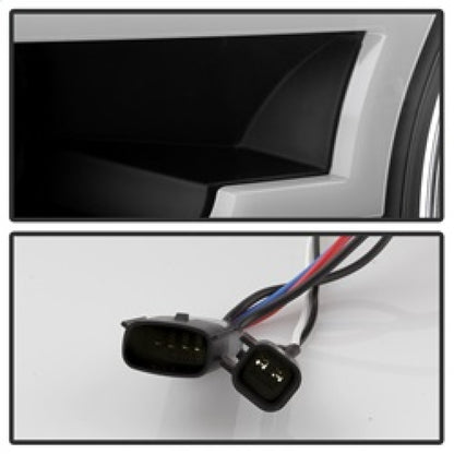 Spyder Ford F150 2015-2017 Projector Headlights - Light Bar DRL LED - Black PRO-YD-FF15015-LBDRL-BK 5083531 5083531 Photo - Unmounted