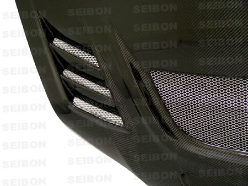 Seibon CW Carbon Fiber Hood Mitsubishi Lancer Evo Viii / Ix 2003-2007 HD0305MITEVO8-CW Photo - Primary