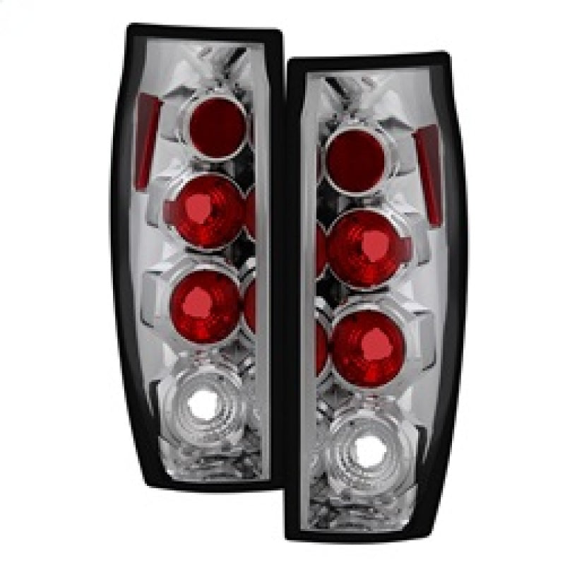 Spyder Chevy Avalanche 02-06 Euro Style Tail Lights Chrome ALT-YD-CAV04-C 5001115 5001115 Photo - Primary