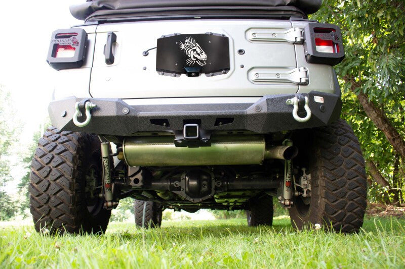 Fishbone Offroad 2018+ Jeep Wrangler JL 2 Door Backside Plate FB31264 FB31264 Photo - lifestyle view