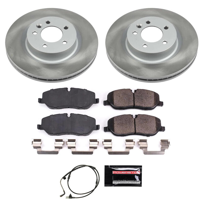 PowerStop Power Stop 06-09 Land Rover Range Rover Sport Front Semi-Coated Rotor Kit SC6047 SC6047 Photo - Primary