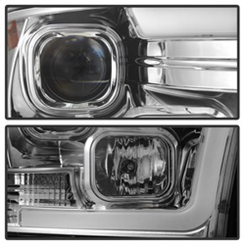 Spyder 09-16 Dodge Ram 1500 V2 Projector Headlights - Halogen - DRL - Chrome (PRO-YD-DR09V2-LBDRL-C) 5084828 5084828 Photo - Unmounted