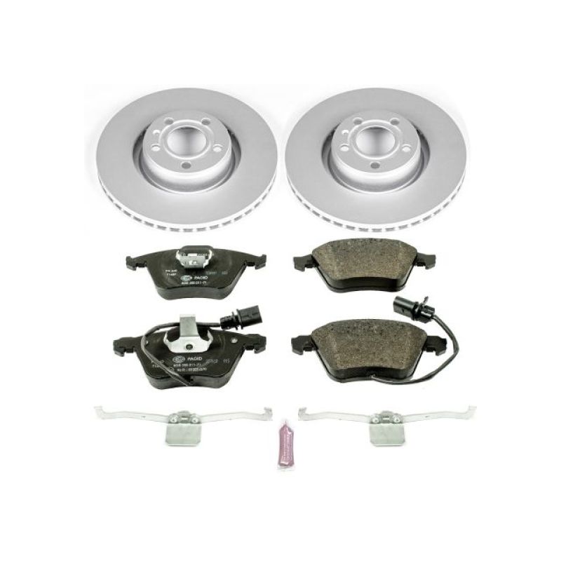PowerStop Power Stop 05-11 Audi A6 Front Euro-Stop Brake Kit ESK2993 ESK2993 Photo - Primary
