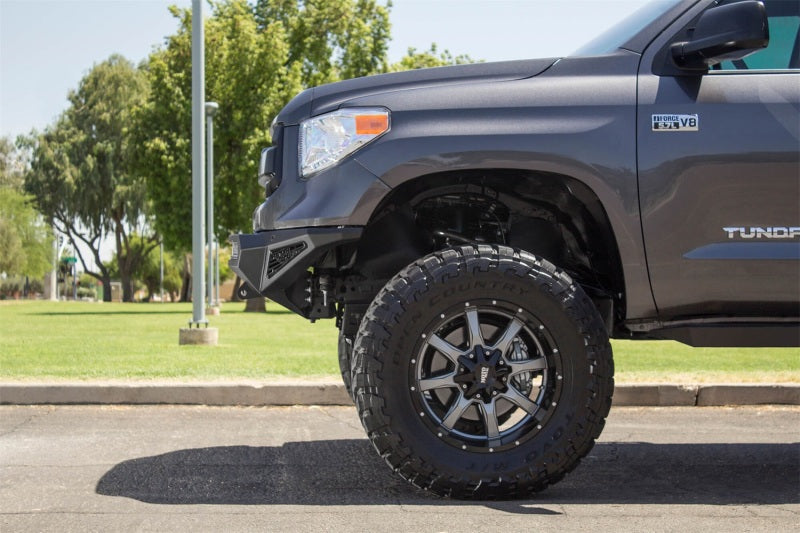 Addictive Desert Designs 14-18 Toyota Tundra Stealth Fighter Front Bumper w/ Sensors F741422860103 Photo - Mounted