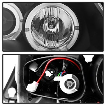 Spyder BMW E90 3-Series 06-08 Projector LED Halo Amber Reflctr Rplc Bulb Blk PRO-YD-BMWE9005-AM-BK 5009005 5009005 Photo - Unmounted