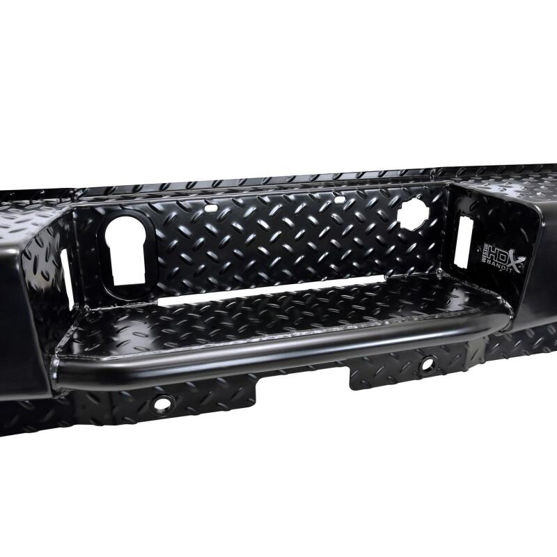 Westin 14-18 Chevrolet Silverado HDX Bandit Rear Bumper - Black 58-341155 58-341155 Photo - Unmounted