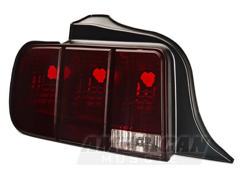Raxiom 05-09 Ford Mustang Tail Lights- Black Housing (Smoked Lens) 49066 49066 Photo - Close Up