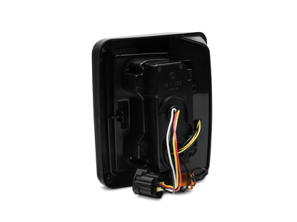 Raxiom 07-18 Jeep Wrangler JK LED Tail Lights- Black Housing (Smoked Lens) J106751 J106751 Photo - Close Up
