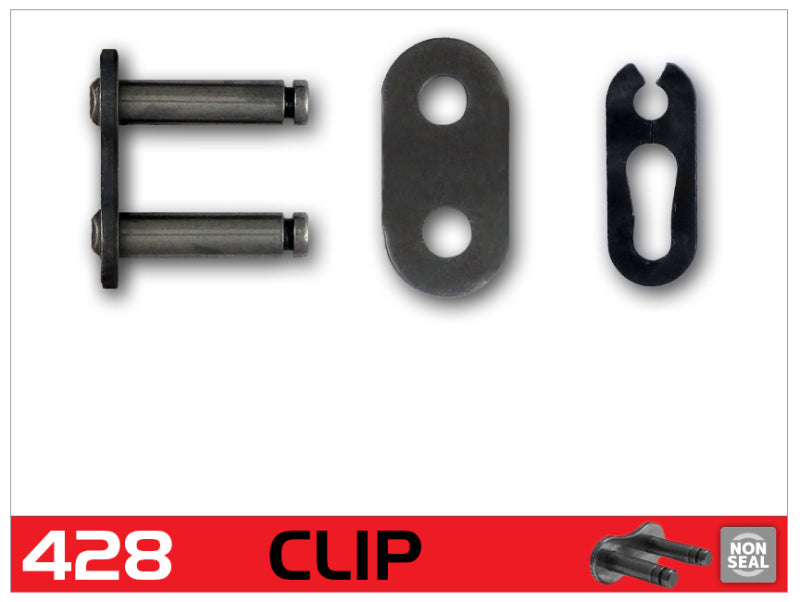 RK Chain 428 Clip Link - Natural 428-CL 428-CL User 1
