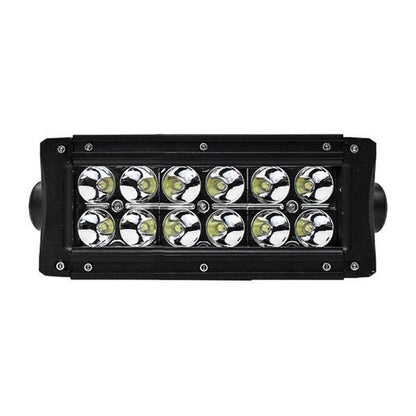 Westin EF2 LED Light Bar Double Row 6 inch Spot w/3W Epistar - Black 09-13206S 09-13206S Photo - Primary