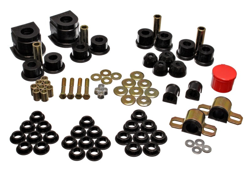 Energy Suspension Hyper-Flex System Black Mazda RX-7 All 1986-1991 11.18101G Photo - Primary