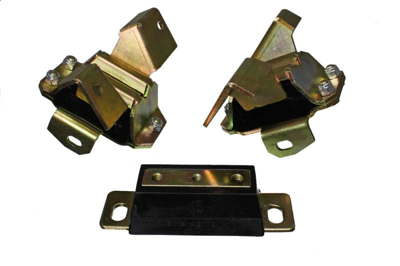 Energy Suspension Early Ford Motor/transmission Mount Set Black 4.1137G Photo - Primary