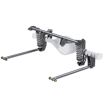 QA1 HD Pro Rear Triangulated 4-Link Kit - Front Mount Single Adj Coilovers R173-170 R173-170 Photo - lifestyle view