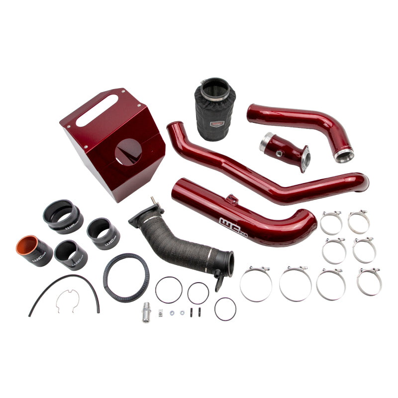 Wehrli 17-19 Chevrolet L5P Duramax High Flow Intake Bundle Kit - Red WCF100403-RED WCF100403-RED Photo - Primary