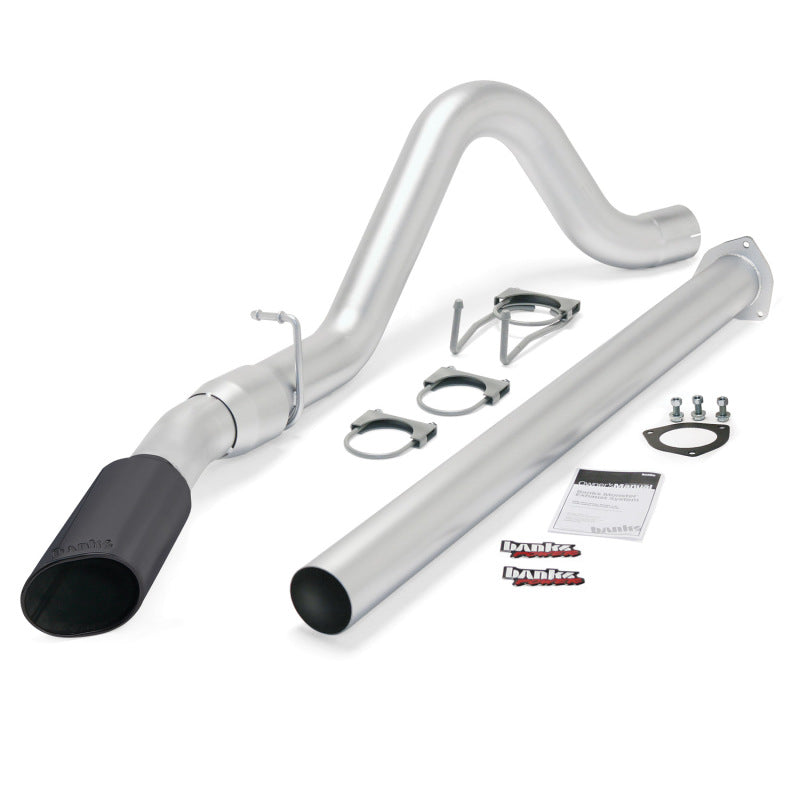 Banks Power Monster Exhaust System, Single Exit, Black Tip For Use With 2015-16 49792-B Photo - Primary