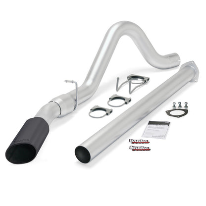 Banks Power Monster Exhaust System, Single Exit, Black Tip For Use With 2015-16 49792-B Photo - Primary
