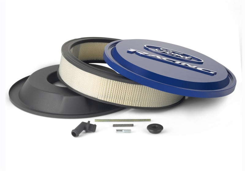 Ford Slant Edge Air Cleaner Kit 13in Dia Drop Base FRD302-381 302-381 Photo - Unmounted