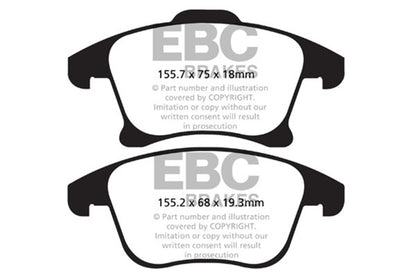EBC Disc Brake Pad Set DP42159R Photo - Primary