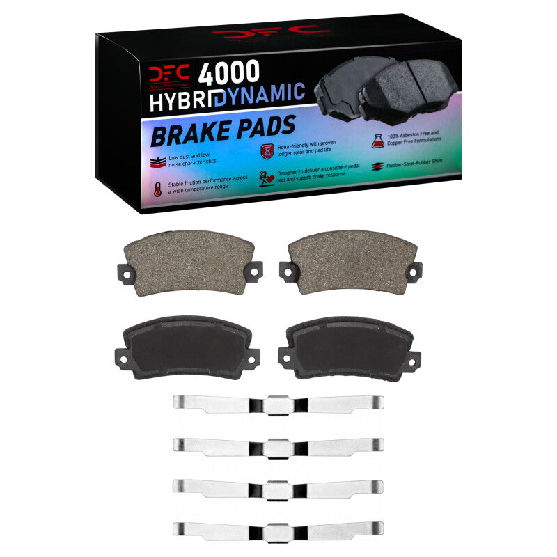 DFC DFC 4000 HybriDynamic Brake Pads Brakes, Rotors & Pads Brake Pads - OE main image