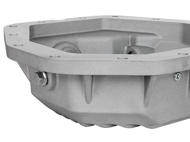 aFe Rear Differential Cover, Raw Finish, Street Series for Ford Models 46-70380 Photo - Unmounted