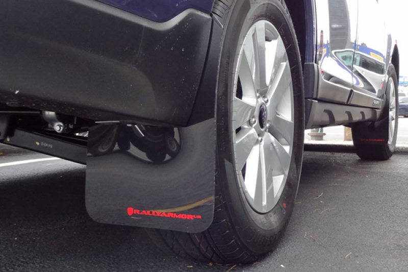 Rally Armor 2015+ Subaru Outback Mud flap Grey Logo MF36-UR-BLK/GRY User 2