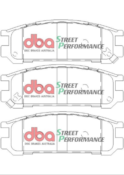 DBA 1998 Subaru Impreza RS Sedan SP Performance Rear Brake Pads DB1186SP DB1186SP Photo - out of package