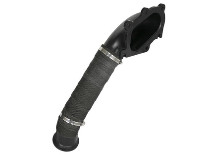 aFe ATLAS 3in Steel Down-Pipe GM Diesel Trucks 01-04 V8-6.6L (td) LB7 49-04093 Photo - Unmounted