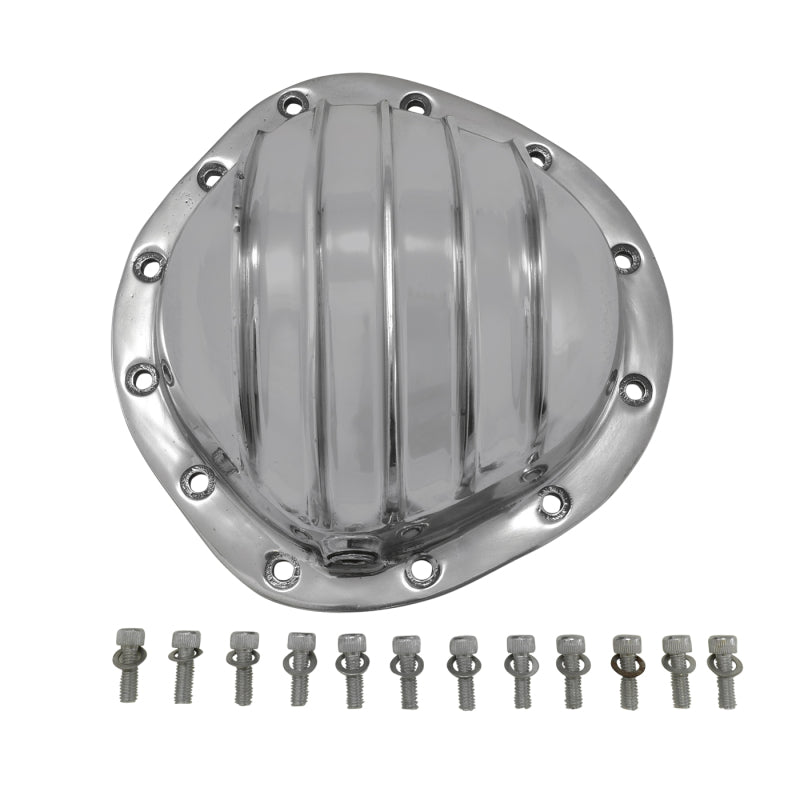 Yukon Gear & Axle Yukon Gear Polished Aluminum Cover For GM 12 Bolt Truck YP C2-GM12T YP C2-GM12T Photo - Primary