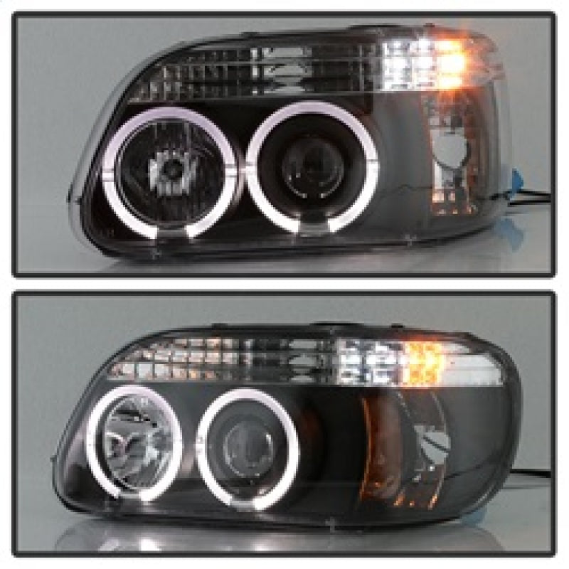 Spyder Ford Explorer 95-01 1PC Projector Headlights LED Halo Blk PRO-YD-FEXP95-HL-1PC-BK 5010131 5010131 Photo - Unmounted