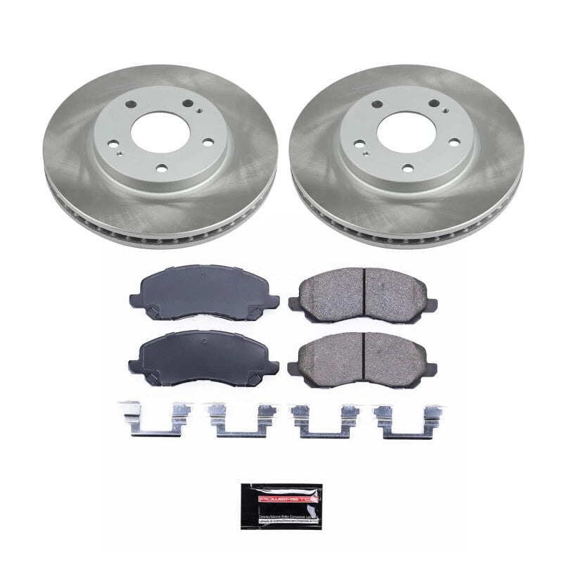 PowerStop Power Stop 03-04 Mitsubishi Outlander Front Semi-Coated Rotor Kit SC1678 SC1678 Photo - Primary