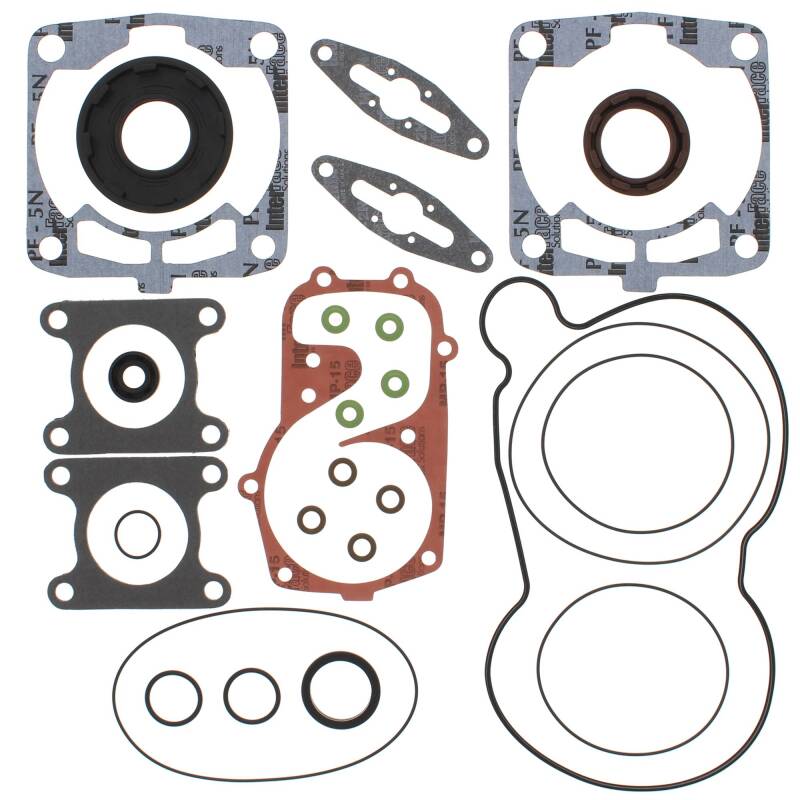 Vertex Pistons Vertex Gaskets 2007 Polaris 600 Cleanfire Switchback EFI Complete Gasket Kit w/ Oil Seals 711298 711298 Photo - Primary