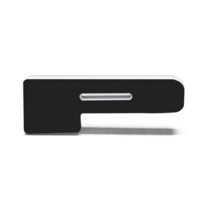 ORACLE Lighting Universal Illuminated LED Letter Badges - Matte Black Surface Finish - P 3141-P-005 3141-P-005 User 1