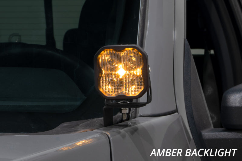 Diode Dynamics 21-22 Ford F-150 SS3 Stage Series Backlit Ditch Light Kit - Yellow Pro Combo DD7372 DD7372 User 6