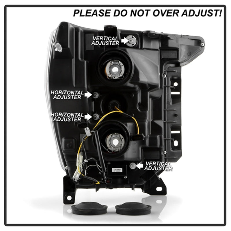 SPYDER Signature 20-21 Ford F150(Halogen Model) Proj. Headlights - Black(PRO-YD-FF15021HALSI-SEQ-BK) 5088710 5088710 Photo - Unmounted