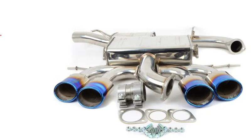 Invidia 14-17 Volkswagen Golf-R Q300 Quad Oval Titanium Burnt Tips Cat-back Exhaust HS14GFRG3T HS14GFRG3T User 1