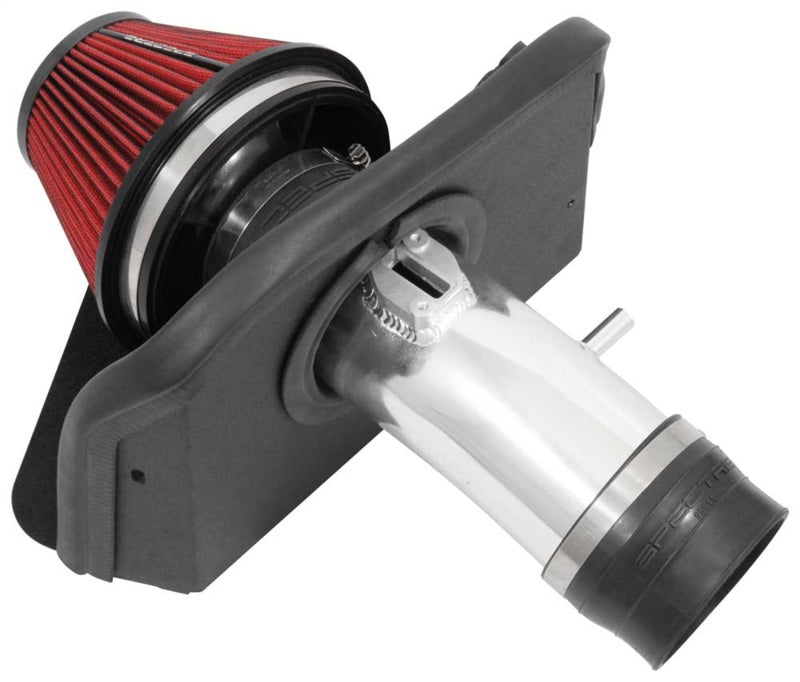 Spectre 09-17 Nissan Maxima V6-3.5L F/I Air Intake Kit - Polished w/Red Filter 9068 9068 Photo - Unmounted