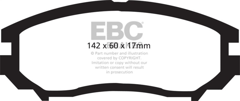 EBC Disc Brake Pad Set DP31755C Photo - Primary