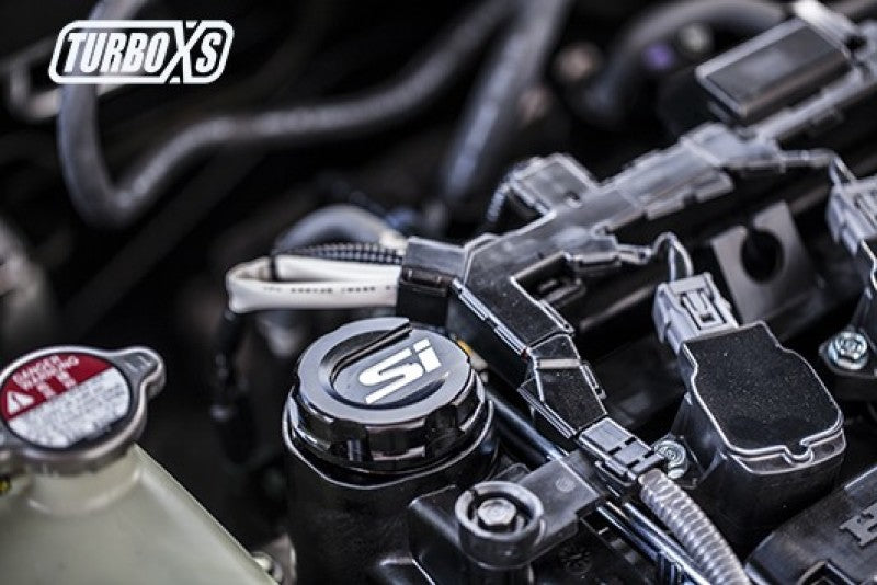 Turbo XS 2016+ Honda Civic Black Oil Cap HC-OC-BLK-SI HC-OC-BLK-SI User 1