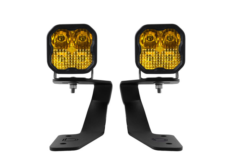 Diode Dynamics 18-21 Subaru Crosstrek Sport SS3 LED Ditch Light Kit - Yellow Combo DD6559 DD6559 Photo - Primary