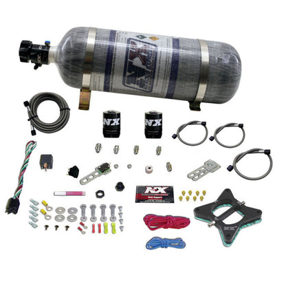 Nitrous Express 96-04 Ford Mustang 4.6L 2 Valve Nitrous Plate Kit w/Composite Bottle 20946-12 20946-12 Photo - Primary