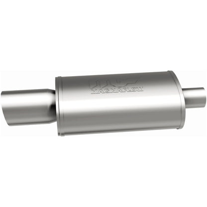 MagnaFlow 5" X 8" Oval Center/Center Performance Muffler With Tip 14827 Photo - out of package