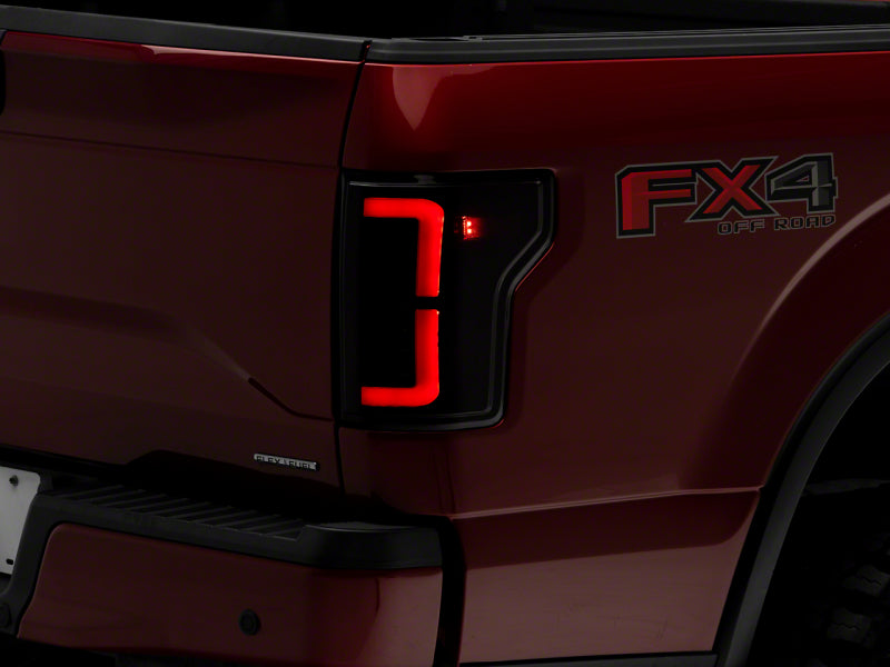 Raxiom 15-17 Ford F-150 Axial Series LED Tail Lights- Blk Housing (Smoked Lens) T569481 T569481 Photo - Primary