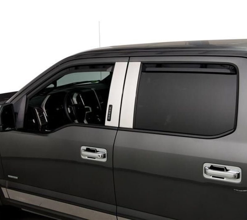 Putco 99-16 Ford SuperDuty Crew Cab (Set of 4) Element Tinted Window Visors 580209 580209 Photo - Primary