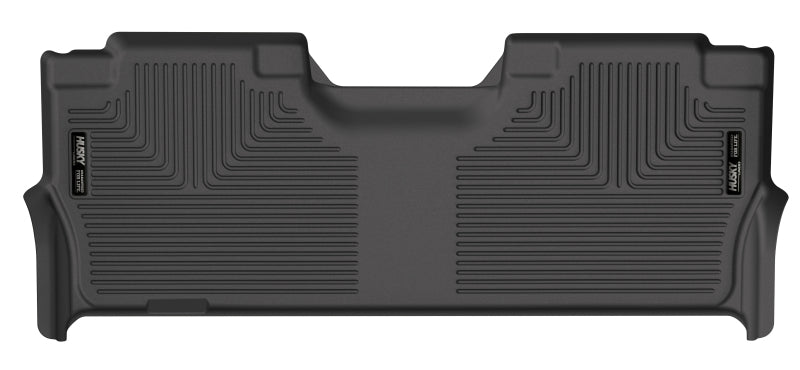 Husky Liners 2017 Ford Super Duty (Crew Cab) WeatherBeater Black Rear Floor Liners 14401 Photo - Primary
